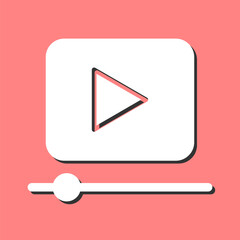 Video Vector Icon
