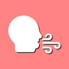 Bad Breath Vector Icon