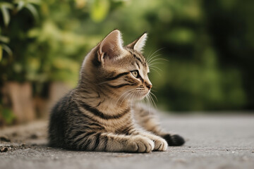 Adorable and Cute Kitten Background