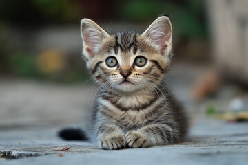 Adorable and Cute Kitten Background