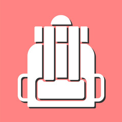 Backpack Vector Icon