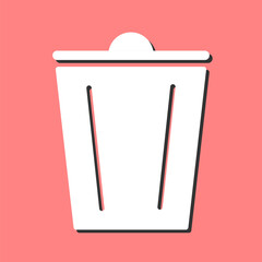 Trash Vector Icon