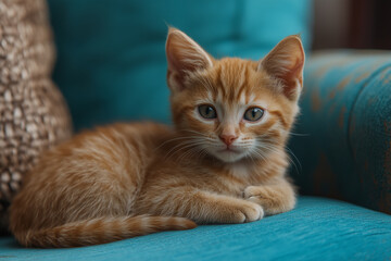 Adorable and Cute Kitten Background