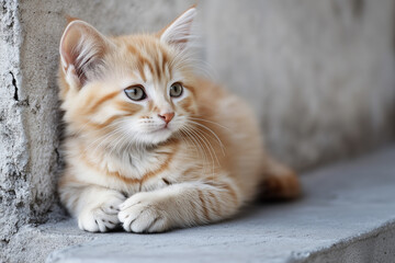 Adorable and Cute Kitten Background