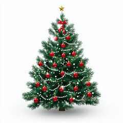 3D Render of Christmas Tree