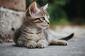 Adorable and Cute Kitten Background