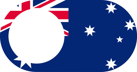 Switch Off Icon of AUSTRALIA Flag