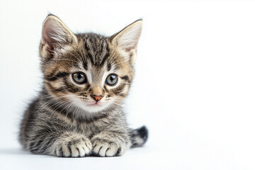 Fototapeta premium Adorable and Cute Kitten Background