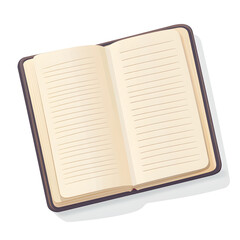 Flat design illustrations Notebook