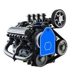 Internal Combustion Engine for Mechanical Engineering Design