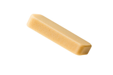 Close Up of a Yellow Cheese Stick