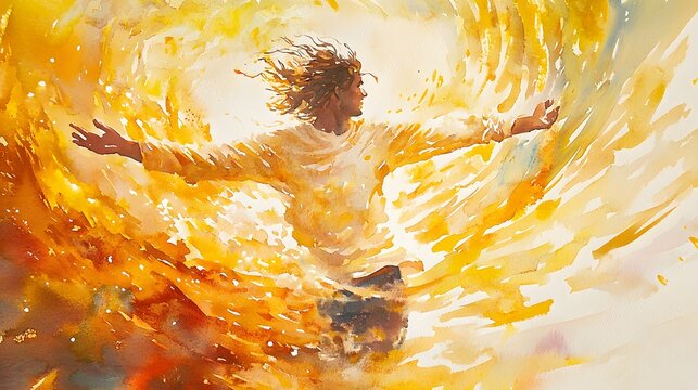 Fiery spirit of freedom