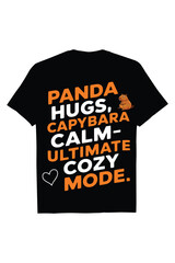 Fototapeta premium Creative Capybara T-shirt Design