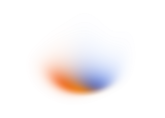 Blue orange, color gradient rough abstract background shine bright light and glow shapes empty space , grainy noise grungy texture on transparent background