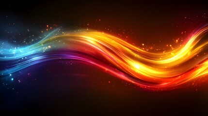 Dynamic background with low light and vivid colors, expertly balanced with shadows to create an atmospheric and compelling environment