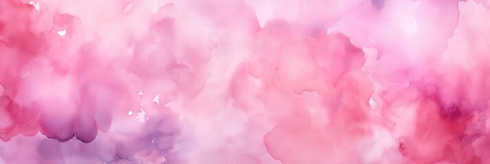 Fototapeta premium Abstract Pink Watercolor Background