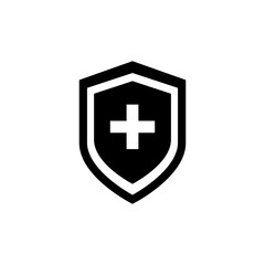 Shield icon vector. Defence illustration sign. Armor symbol. protection logo. security mark.