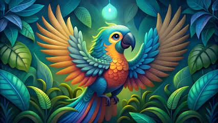 Obraz premium parrot