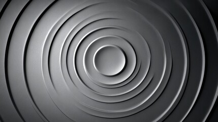 Black and White Circular Object