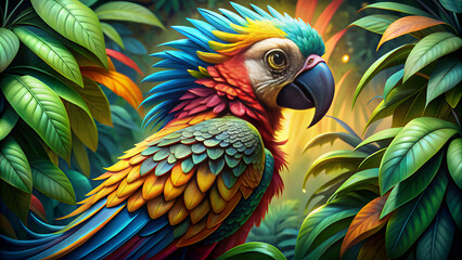 Obraz premium parrot