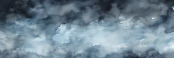 Obraz premium Abstract Watercolor Cloudscape