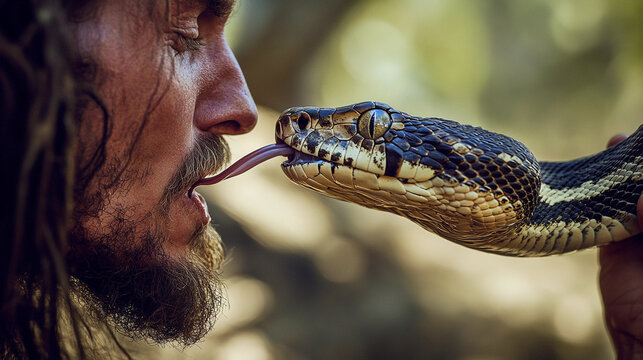 Snake venom as intoxication drug addiction