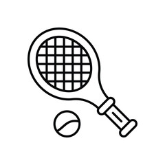 Tennis vector icon
