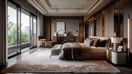 interior of a bedroom