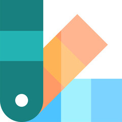 Obraz premium Color Sample Icon