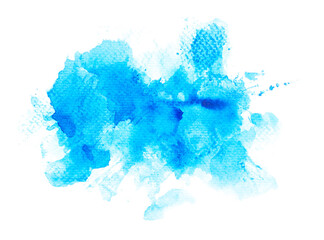 blue splatter watercolor 