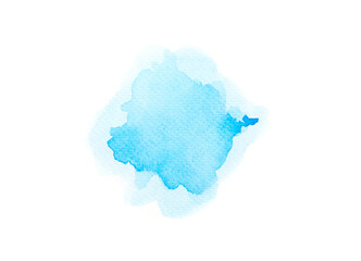 blue watercolor splashes