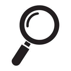 Magnifying glass icon, search icon Vector Illustration