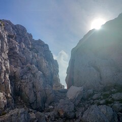view in the mountains