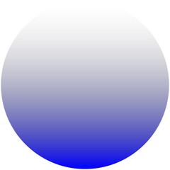 bright blue button circle gradient