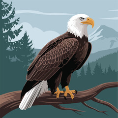 eagle vector design