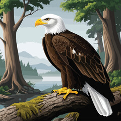 eagle vector design