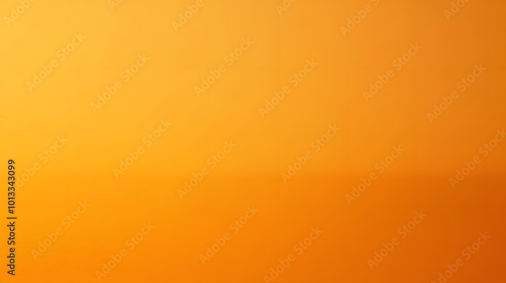 Poster Plain orange gradient background with smooth transition.