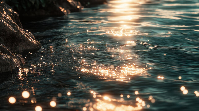 ripples on the ocean's surface