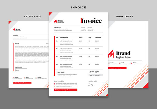 Stationery Set Layout