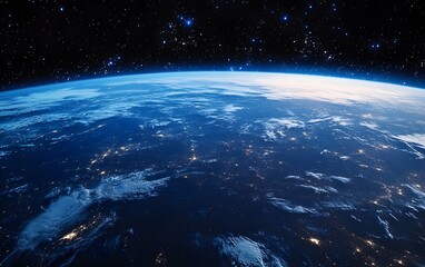 Fototapeta premium Stunning view of the earth from space