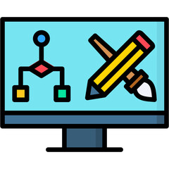 Algorithm Design Icon