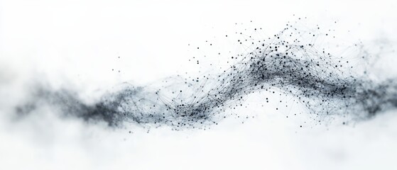 Supercomputer visualizing IoT devices communication in realtime, interconnected data hubs, futuristic tech