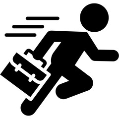 Rush Job Running Icon