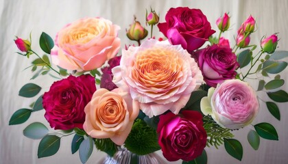 The beauty of flowers in full bloom.  