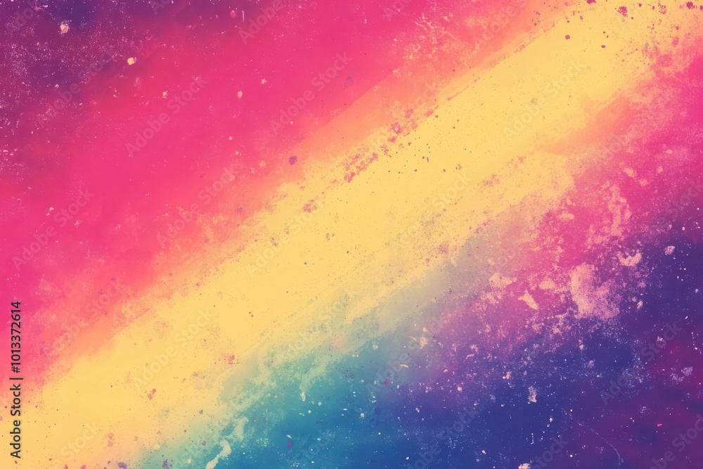 Poster soft gradient background with textured appearance. bright digital grainy noise design. classic multi