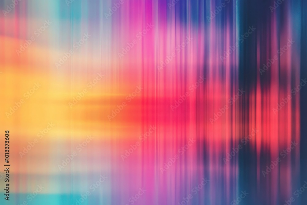 Poster vibrant hazy gradient background. digital gentle disturbance with a textured finish. lively low-fide