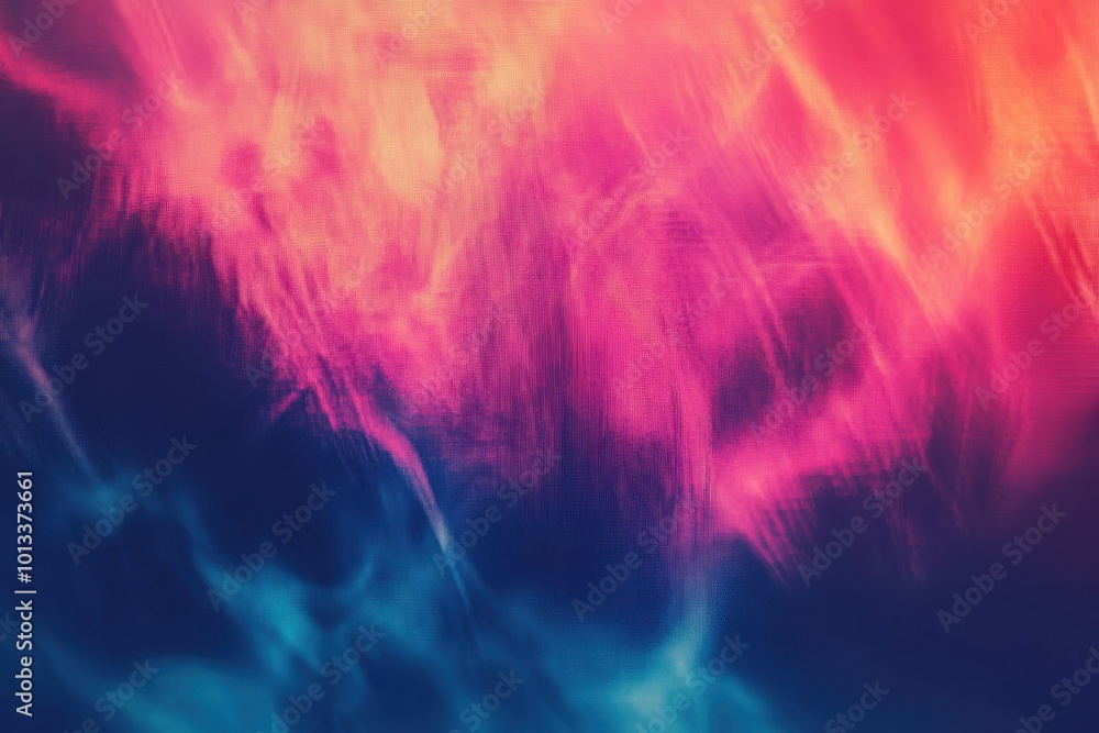Poster abstract fuzzy gradient background. lively digital disturbance featuring gentle color designs. class