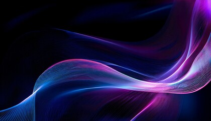 Fototapeta premium New Abstract flowing wave background 