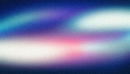 Glowing pink red blue purple color grainy gradient backdrop design, summer poster design. Vibrant colorful noisy gradient glow, shine, bright, spotlight banner, poster and header