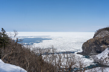 Drift ice in Hokkaido Japan © 善弘 石垣